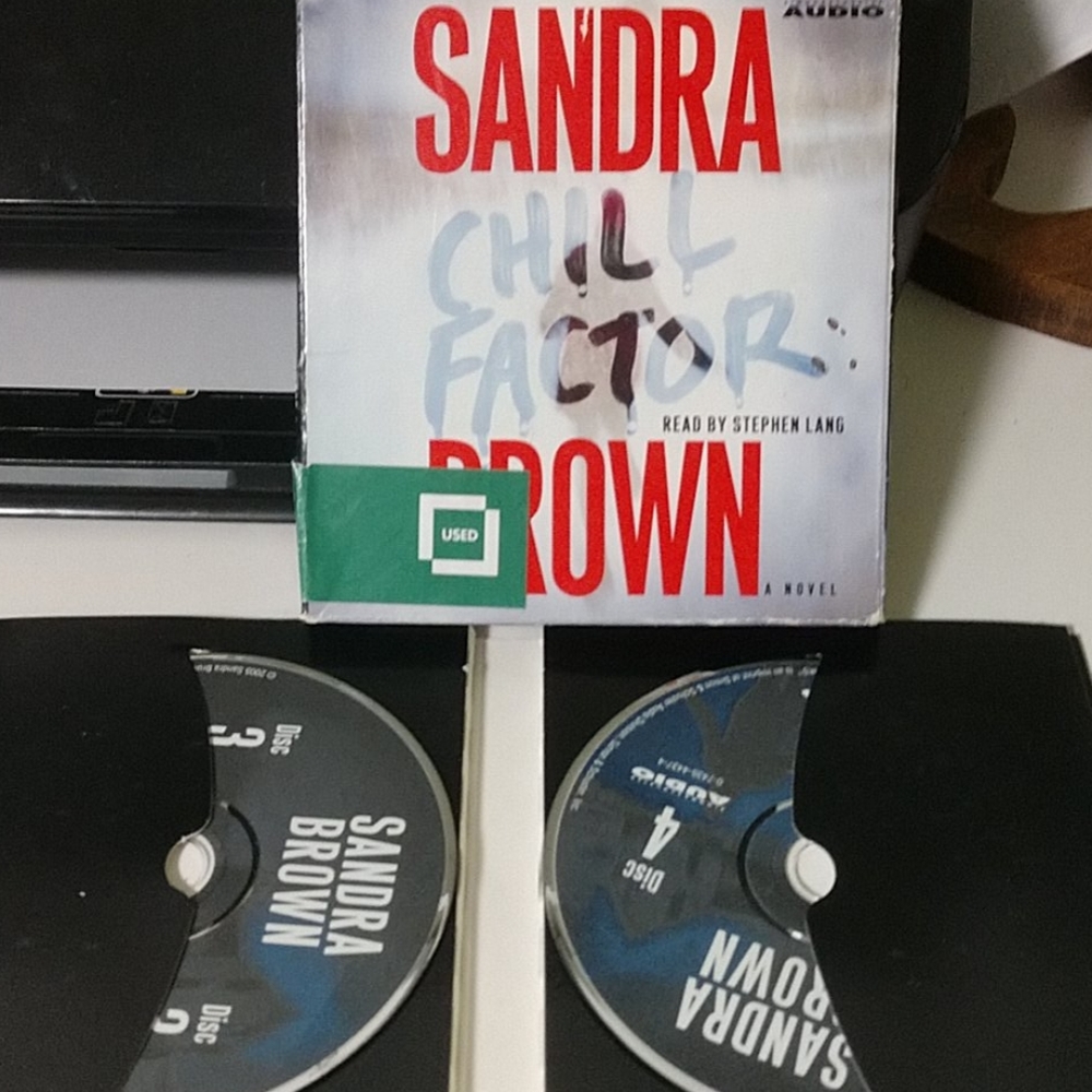 Sandra Brown Chill Factor Audio Book